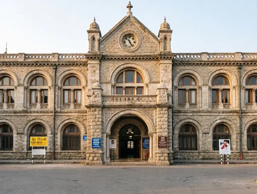 New Delhi station — first-timer orientation