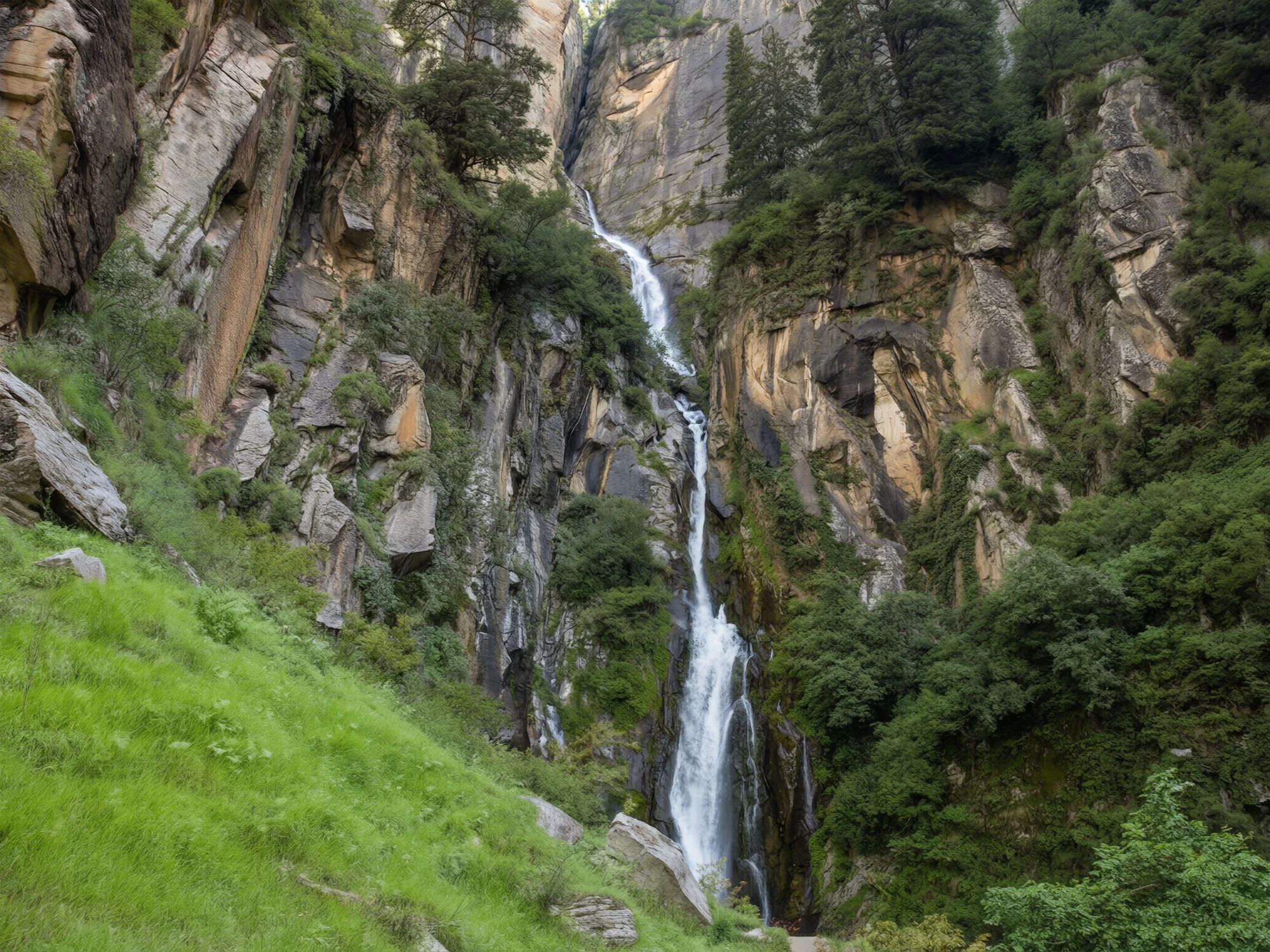 Jogini-Wasserfall: Wo Hingabe auf den Wasserfall trifft