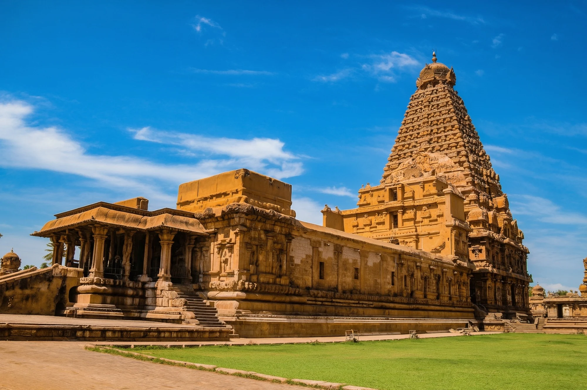 තන්ජාවූර් හි බ්‍රිහදීශ්වර දේවාලය: චෝලයන්ගේ ග්‍රැනයිට් මහා කාව්‍යය