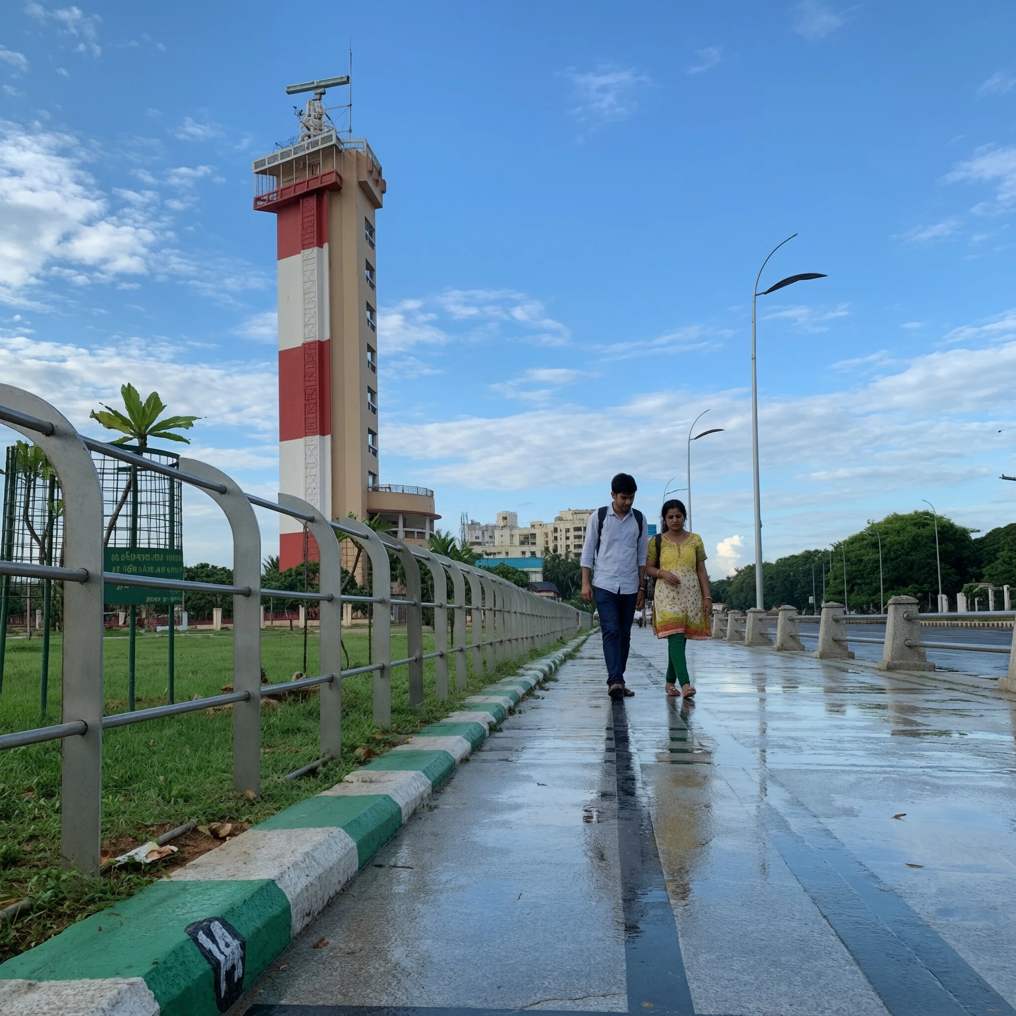 মেরিনা লাইটহাউস: সময় এবং স্রোতের সীমানায় আলো