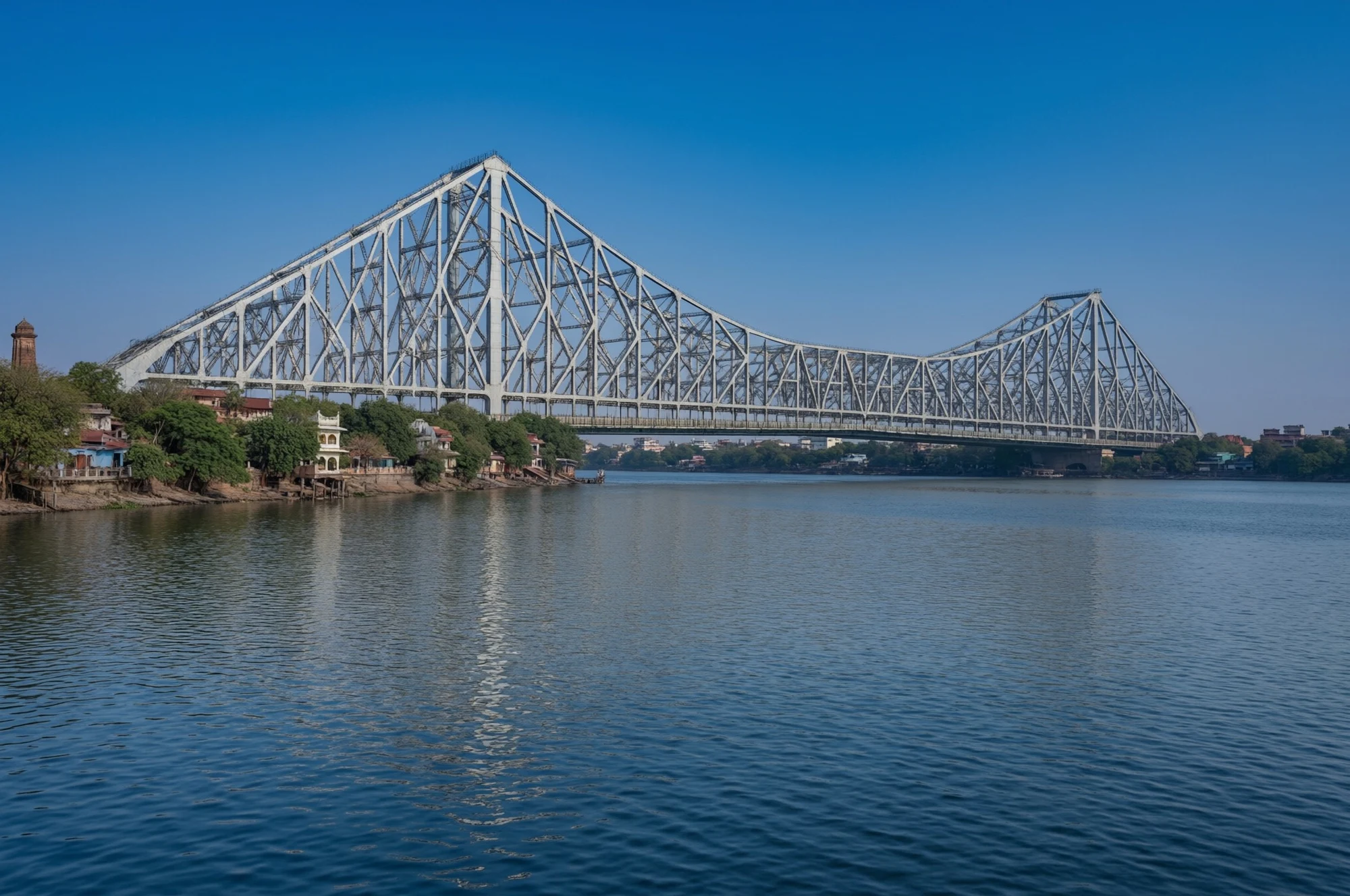 Howrah Bridge: стальной исполин над Хугли